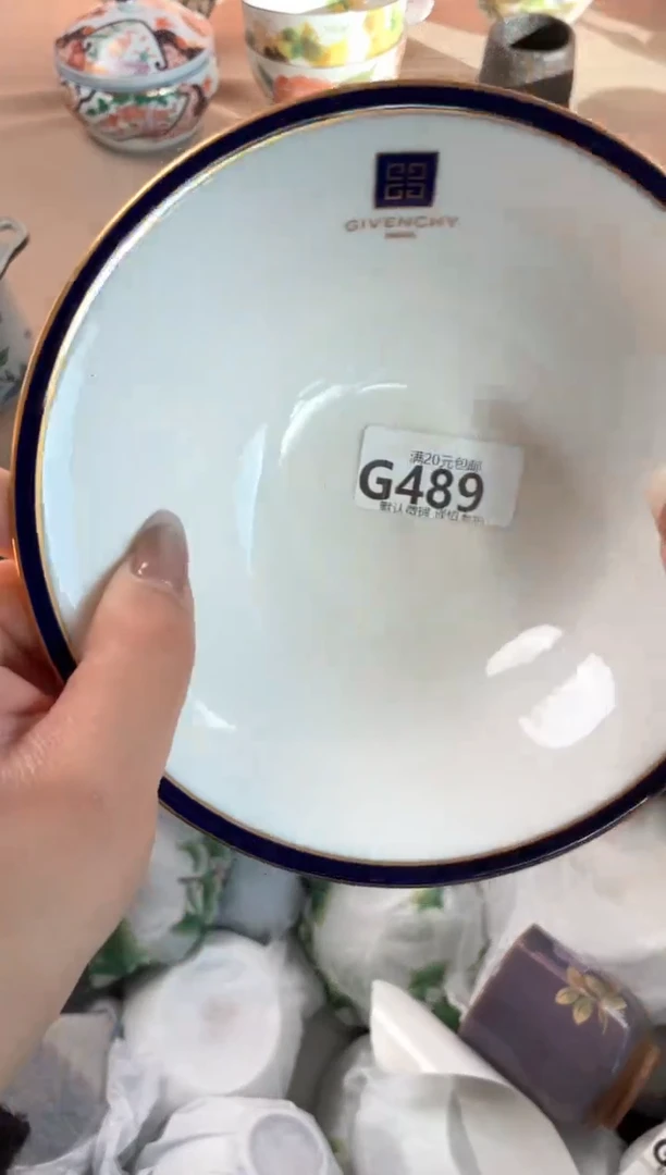 瓷片莫*婕瓷器瓷器G489