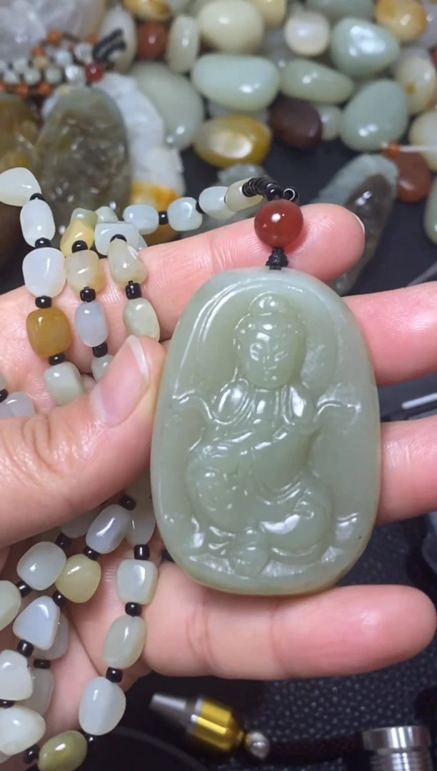 未镶嵌和田玉包链和田玉