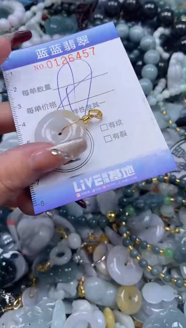 【闪购商品】翡翠颈饰未镶嵌闪购0126457多样性发其一