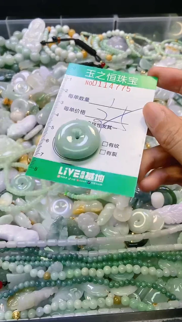 翡翠未镶嵌颈饰闪购0114775