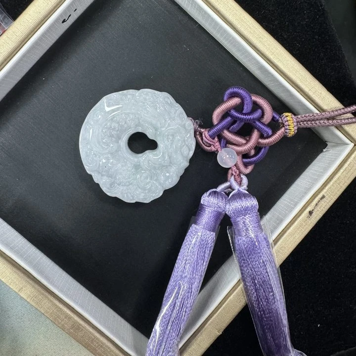 翡翠A货鱼龙变挂件拍一发一多样性发货-540660