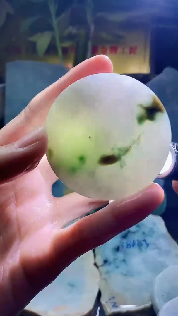 未镶嵌挂件翡翠小雨306
