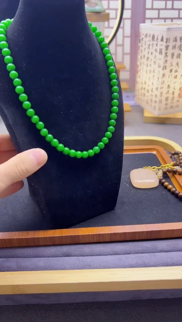 【闪购商品】翡翠颈饰银S925镶嵌X242