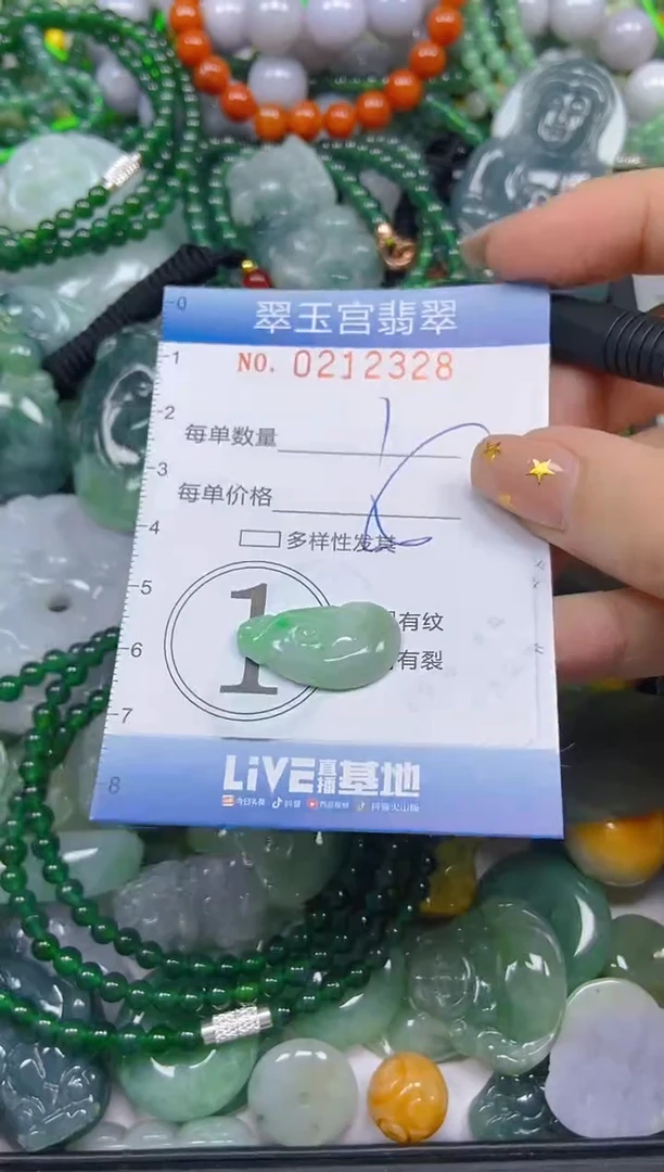颈饰未镶嵌翡翠闪购C0212328
