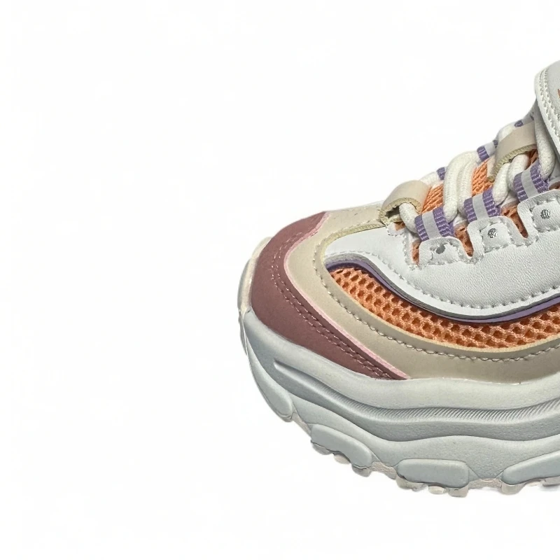 【26-37码】春夏季2025新款女男童休闲老爹鞋男童透气运动999