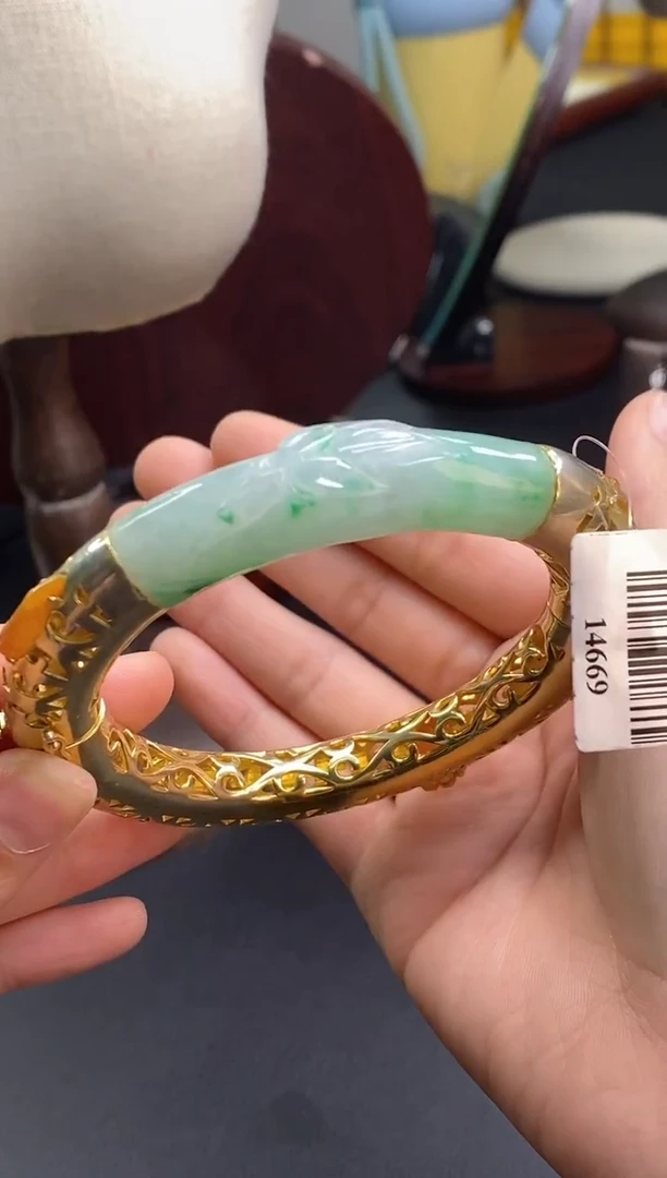 颈饰银S925镶嵌翡翠14669