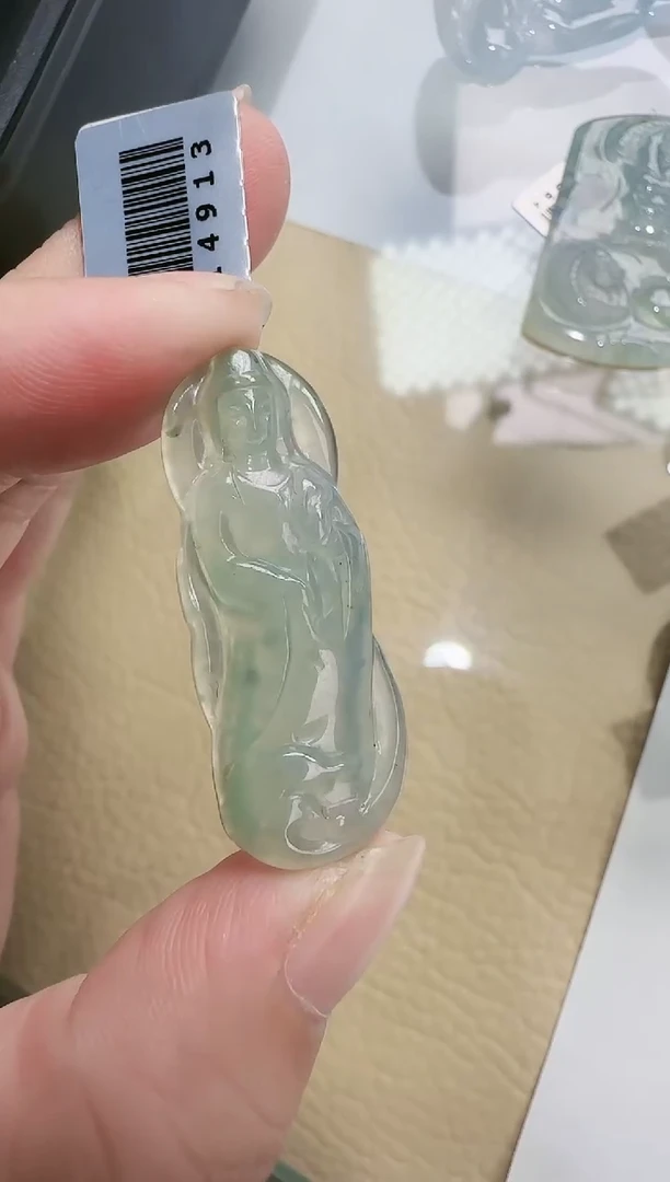 翡翠未镶嵌颈饰缅甸翡翠a货