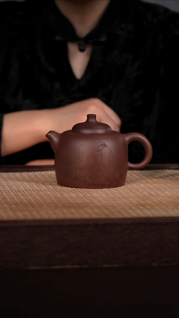 茶壶紫砂紫泥 300cc