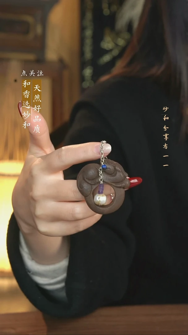 泥塑次第花开貔貅扳指设计款式