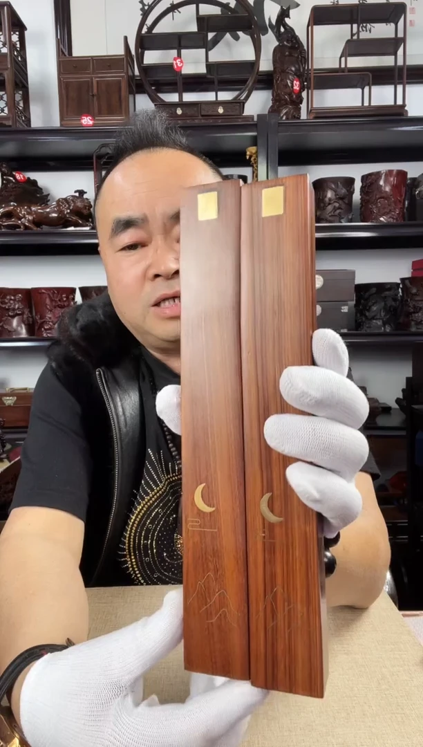 木老李红木工艺品镇尺