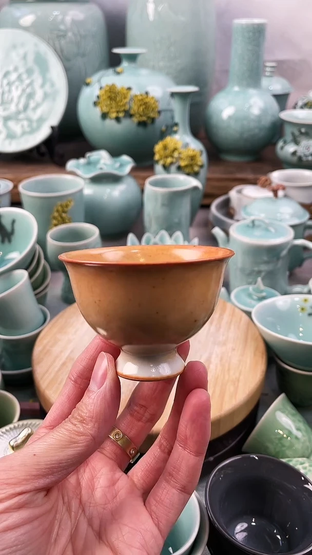 【闪购商品】特价 微瑕 慧仙青瓷