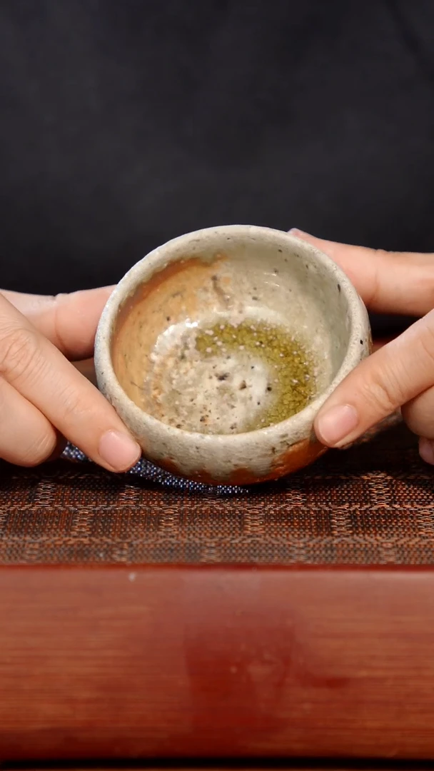 陶瓷奢瓷/瑞寅柴烧茶器（杯子）853微瑕