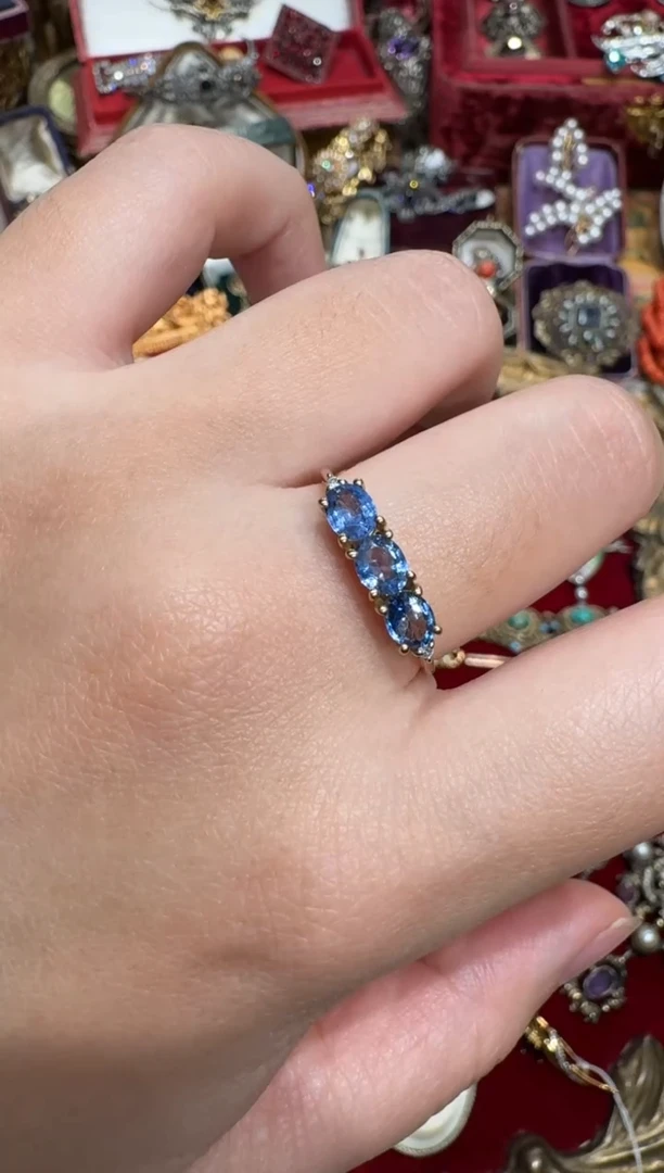 无无10k，按9k定价的，漏价，镶嵌蓝色石头，20#
