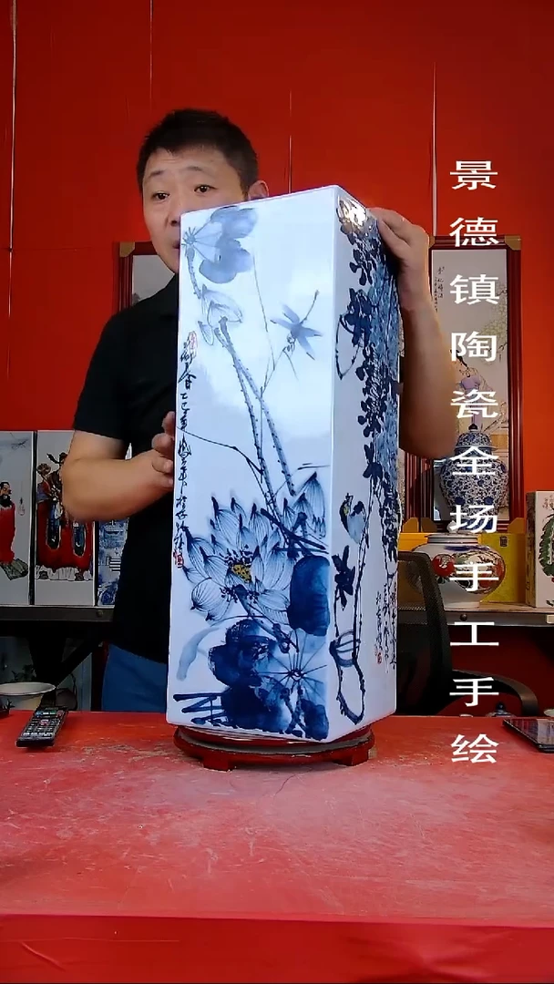 摆件景德镇陶瓷 全场手工手绘