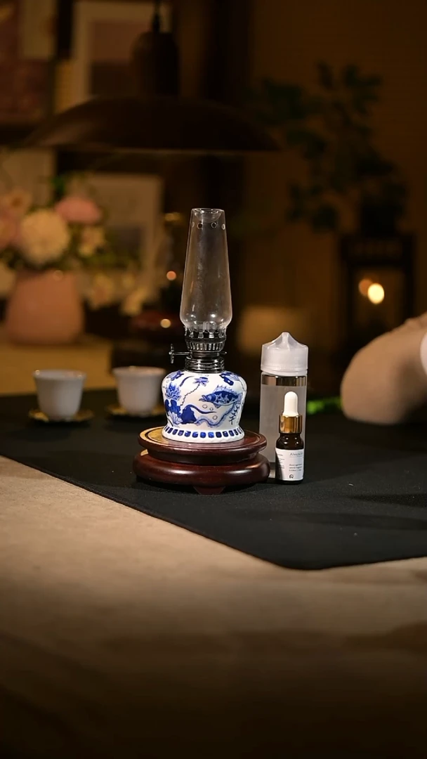 景德镇陶瓷香薰灯摆件