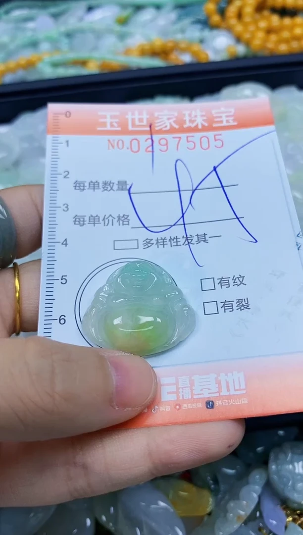 翡翠未镶嵌颈饰闪购0297505