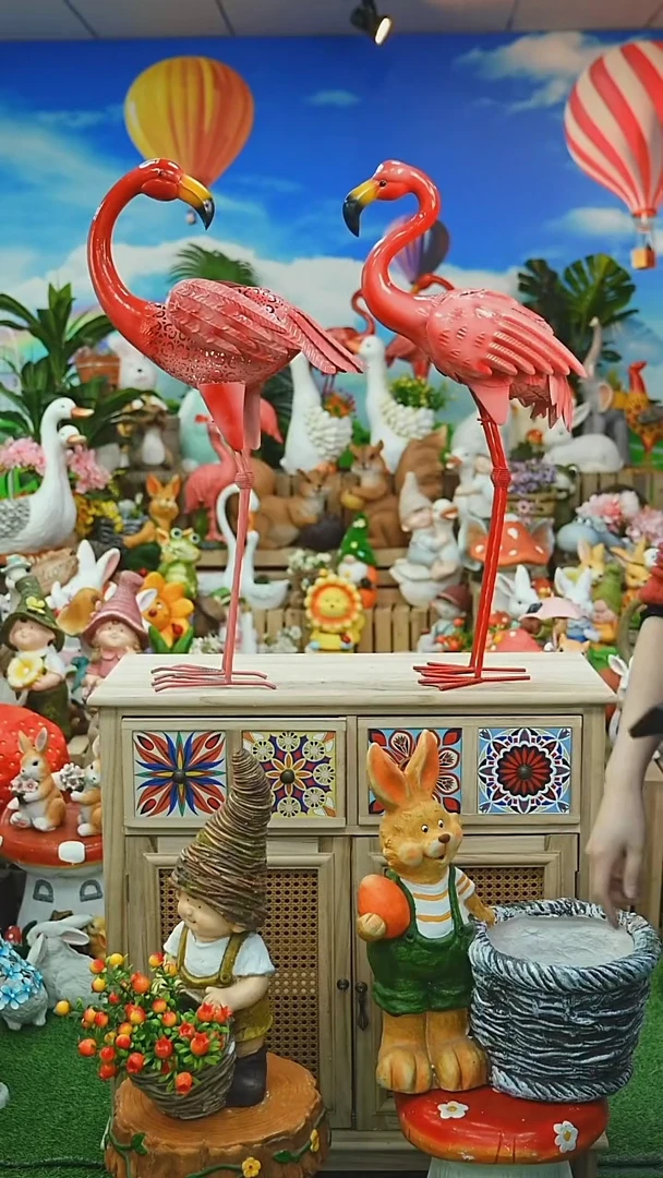 【闪购商品】红陶花园庭院摆件&002&