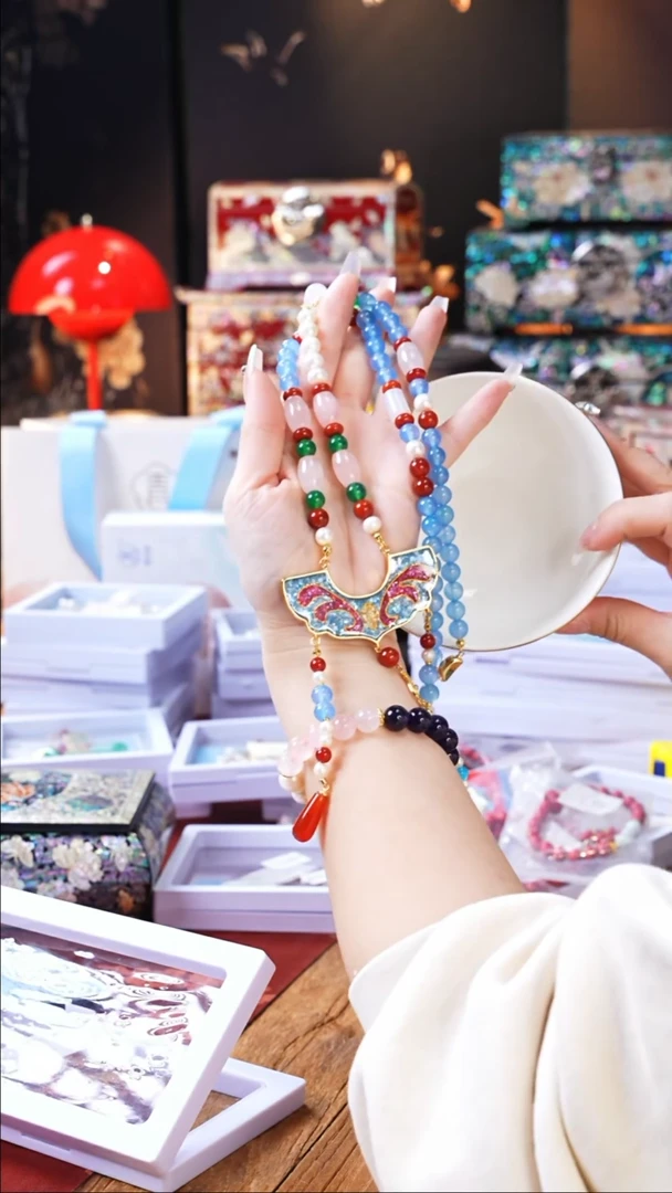 【闪购商品】瓷片豆包儿推荐饰品摆件