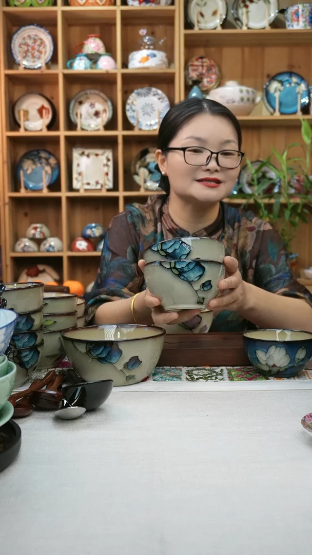 瓷片林****?小可高温陶瓷酱料碟2只椭圆1只勺子6只