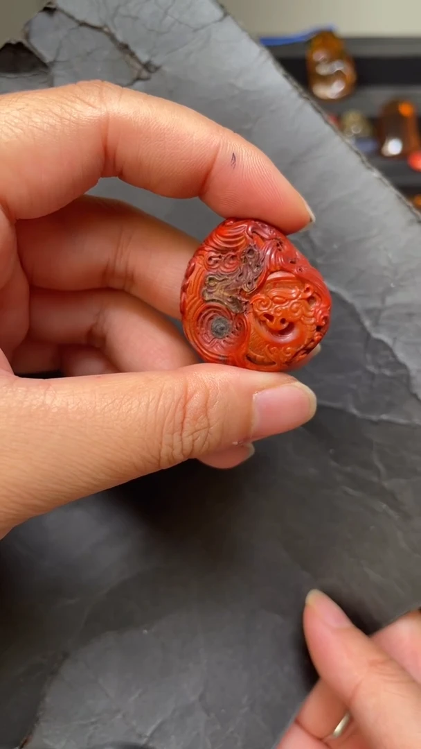 未镶嵌32南红玛瑙吊坠