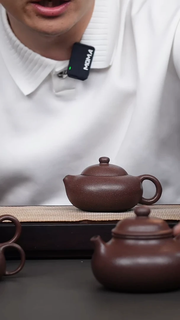 茶壶紫砂桃花泥扁西施