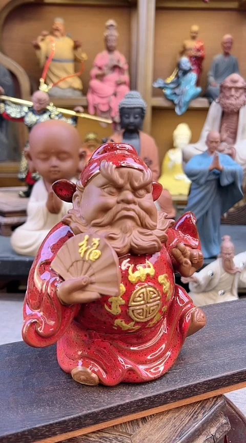 紫砂茶宠器闵茶宠摆件