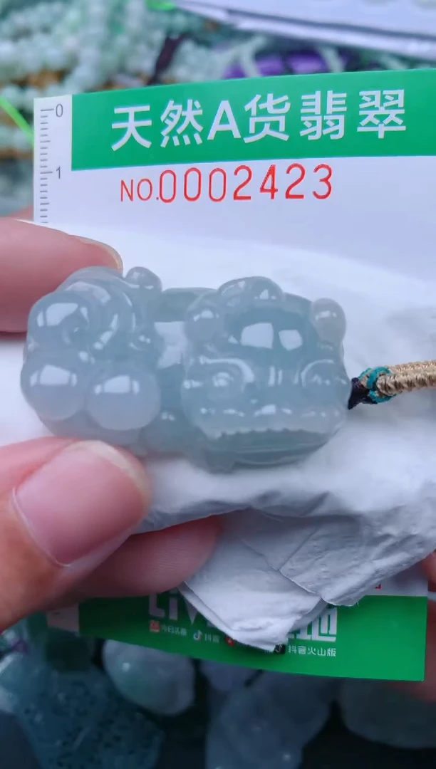 翡翠未镶嵌颈饰.0002423