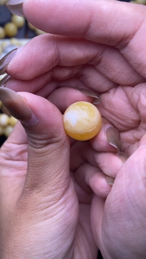 裸石琥珀未镶嵌 17mm+大小姐珠宝