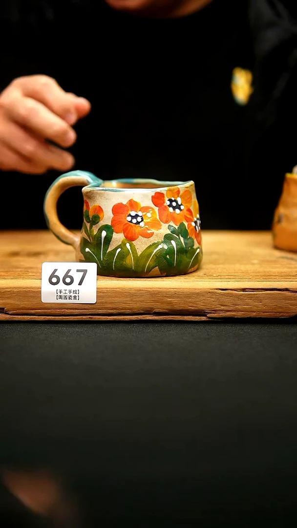 @@陶园瓷舍@@纯手工手绘@高温釉下彩