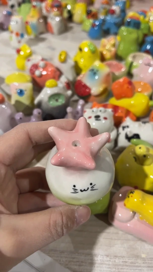 【闪购商品】摆件手工微瑕陶瓷240