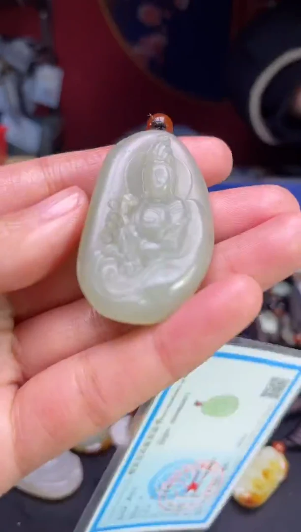 颈饰未镶嵌和田玉123