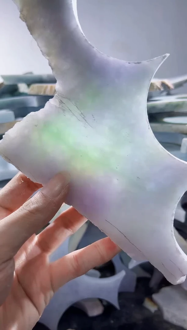 裸石翡翠缅甸翡翠A货陈8163