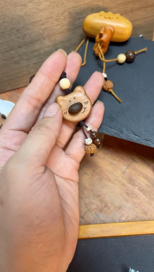 非洲檀香无事牌咖啡熊