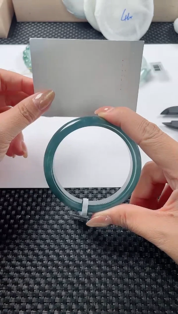 未镶嵌手镯翡翠基地发货H 9781 58+