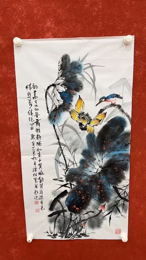 国画9.20-XY-莫胜林-三尺-韵高（不带国检证书）