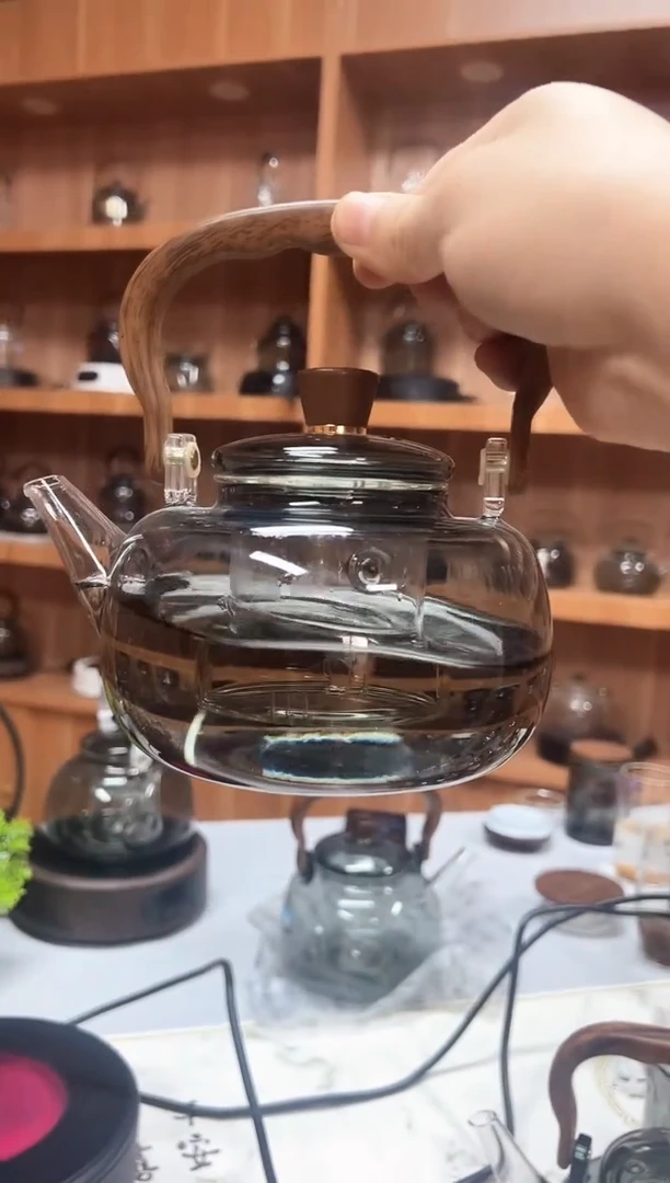 高硼硅玻璃泡茶壶