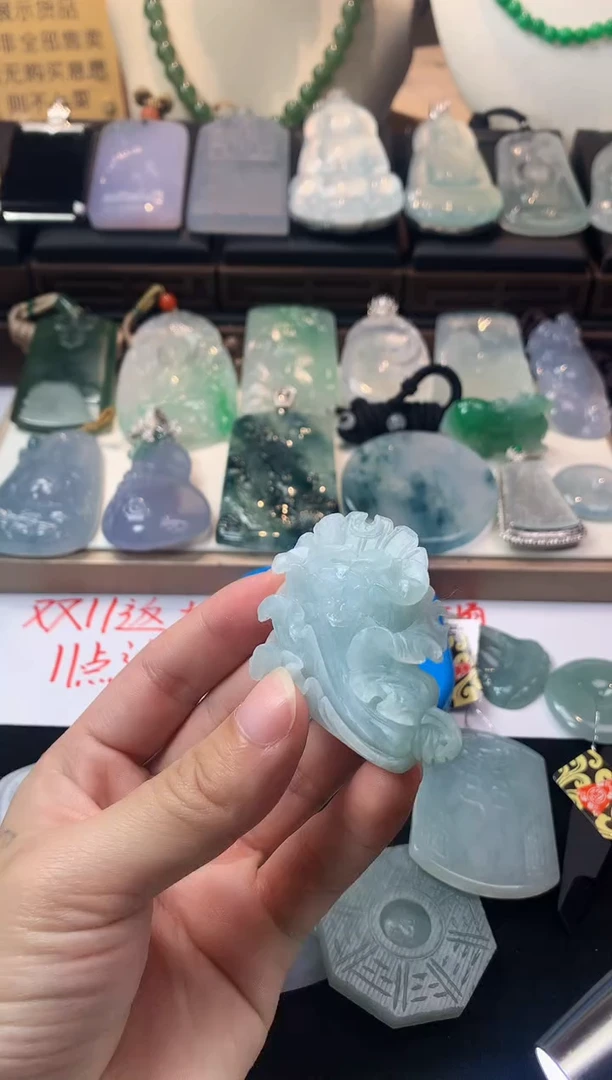 未镶嵌定制翡翠江**炳毛货不退不换