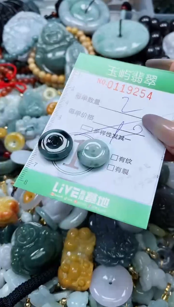 翡翠未镶嵌颈饰闪购0119254多样性发其一