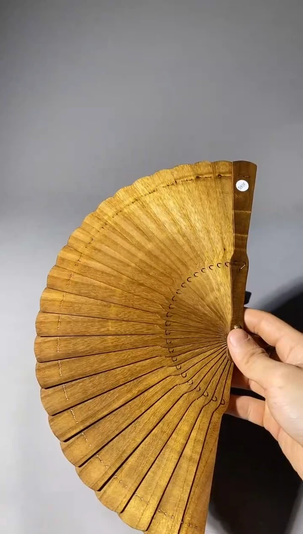 金丝楠593号18cm小叶桢楠扇子