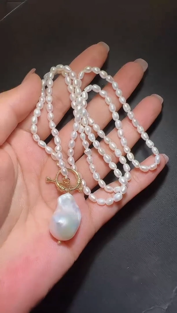 淡水珍珠未镶嵌颈饰珍珠项链