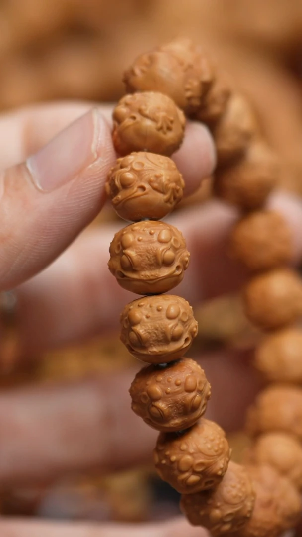 猴头核桃吊坠金蟾啊