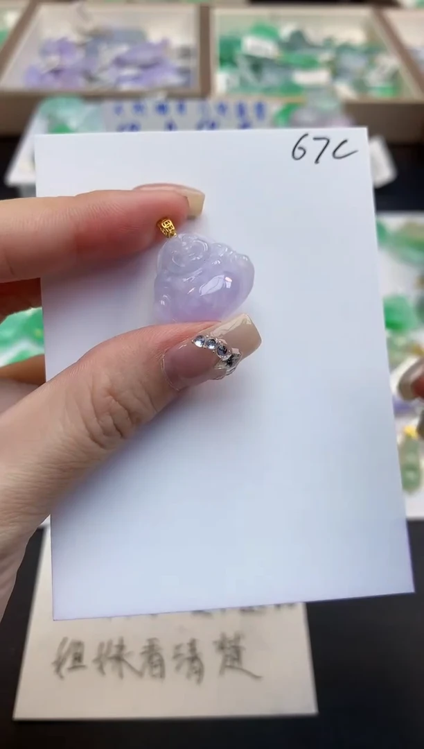 颈饰未镶嵌翡翠天然缅甸a货翡翠