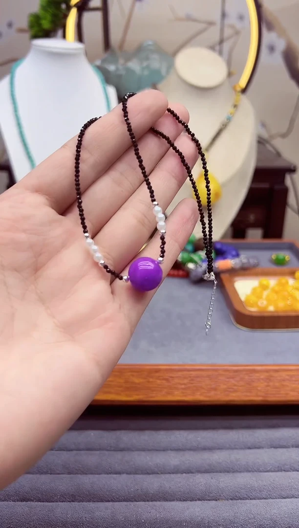 【闪购商品】翡翠颈饰银S925镶嵌X317``````