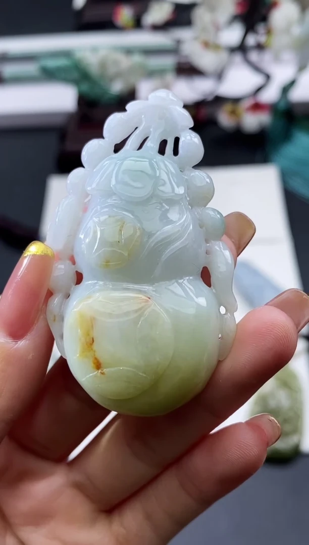 【闪购商品】翡翠颈饰未镶嵌天然缅甸翡翠A货