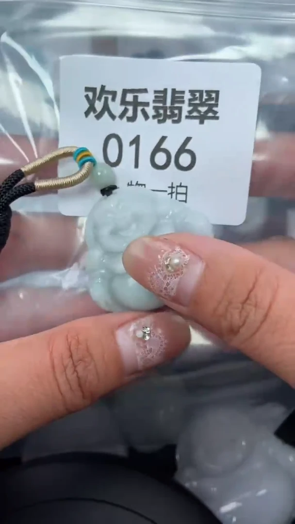 颈饰未镶嵌翡翠缅甸天然翡翠0166