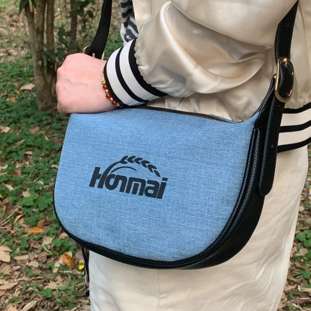 通勤饺子包百搭单肩斜挎包帆布饺子包运动单肩腋下包休闲斜挎包