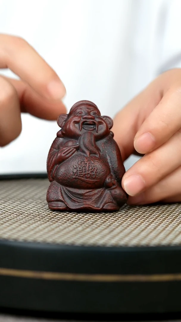紫砂茶宠宜兴原矿手工紫砂茶宠