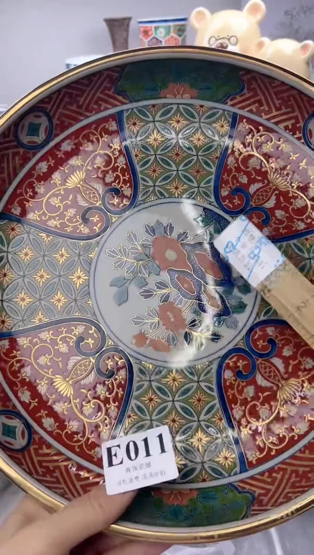 瓷片木***十  E011