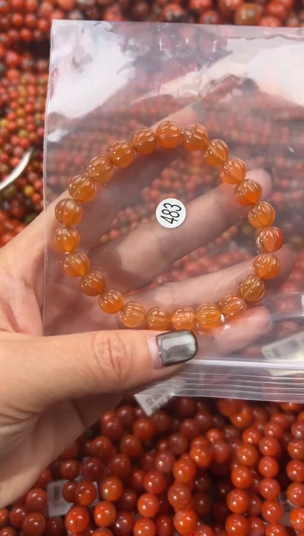 未镶嵌手串南红玛瑙1