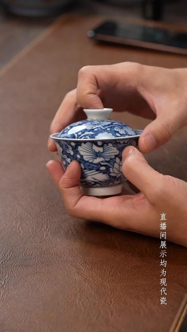 茶器茶器一鹭盖碗